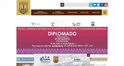 Desktop Screenshot of poderjudicialchiapas.gob.mx